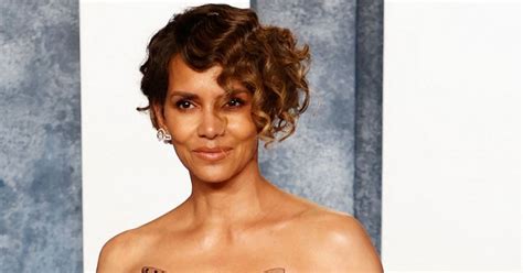 halle berry titts|Halle Berry, 56, strips completely nude as fans rush to .